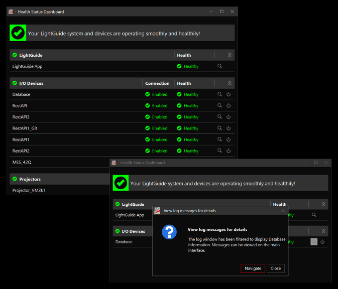 Software Features - LightGuide